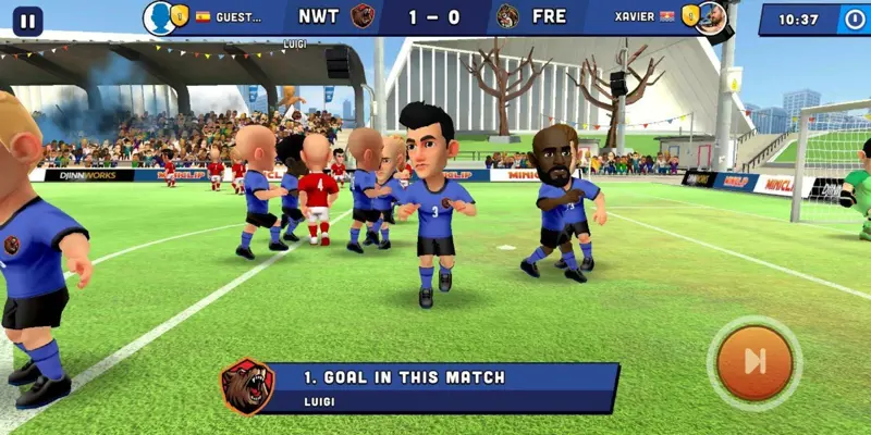 Mini Football android App screenshot 4